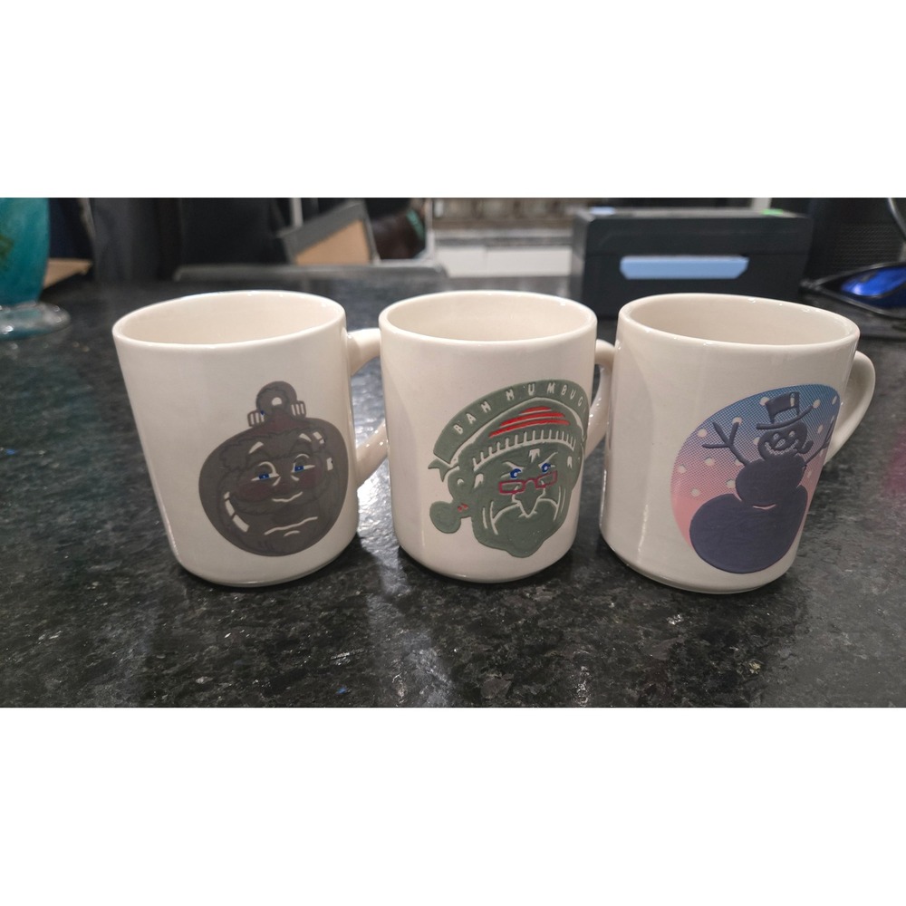 Vintage Denny's Holiday Mugs – Set‎ of 3 | Rare Promo Ceramic Coffee Cups